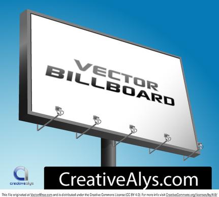 advertising billboard