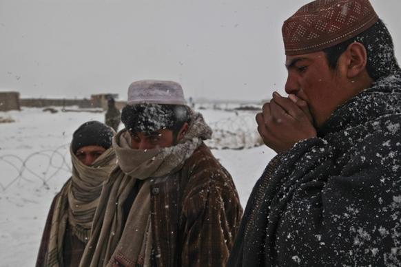 afghani people cold