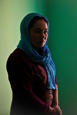 afghanistan head wrap woman