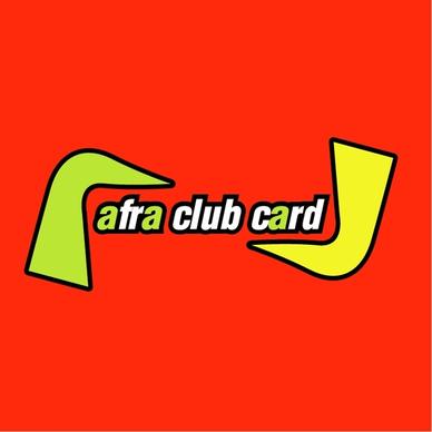 afra club card true