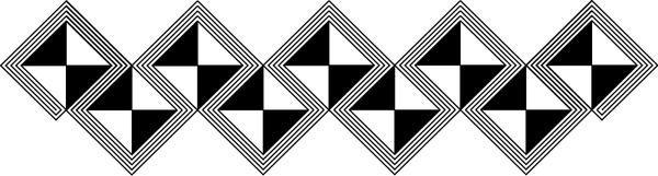 African pattern horizontal