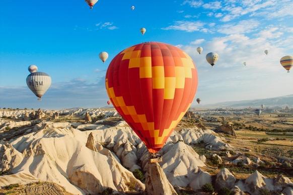 air aircraft airship balloon cappadocia fire fly