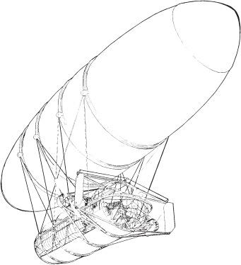 airship design elements vector graphic