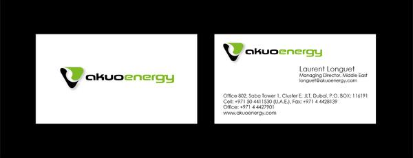 akuo energy business card