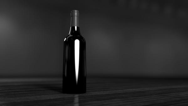 alcohol bar beach beverage black and white bottle