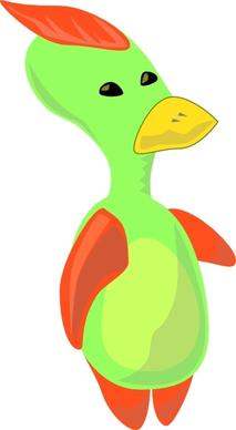 Alien Duck clip art