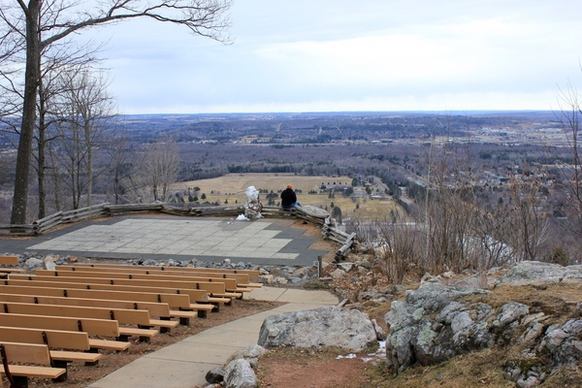 amphitheater at rib mountain state park wisconsin