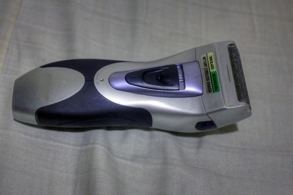 an electric shaver