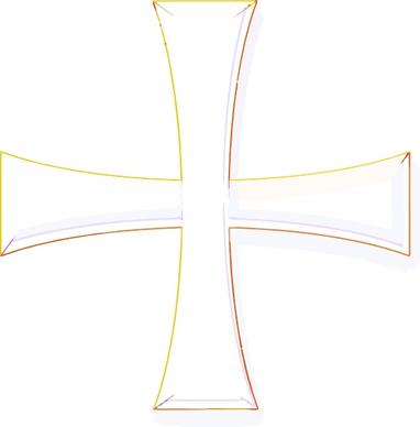 Angelo Gemmi Holy Greek Color Cross clip art