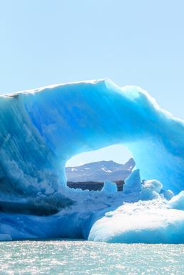 antarctic scenery picture elegant bright 