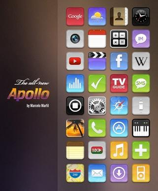 Apollo Icons icons pack