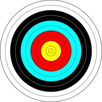 Archery Target clip art