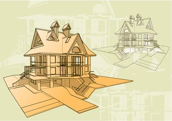 architectural series vector 9