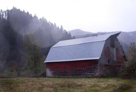architecture barn building cabin dwelling farm home