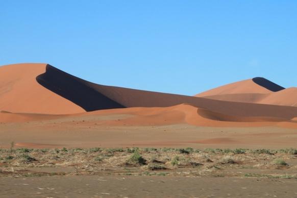 arid dunes hot