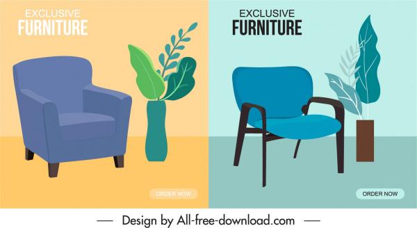 armchair furniture advertising posters elegant decor classic design