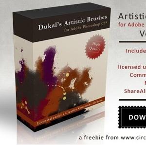  Artistic Brushes Pack 2