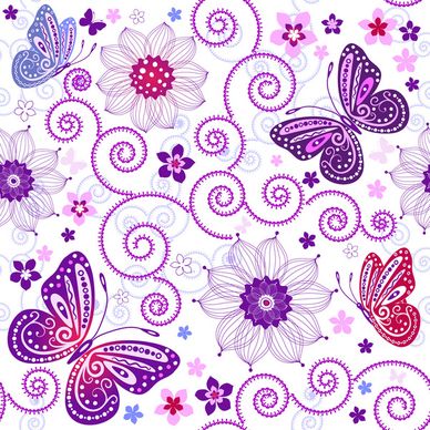 artistic butterfly pattern