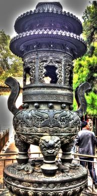 artistic urn in beijing china
