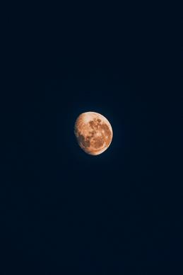 astronomy picture contrast moon sky scene