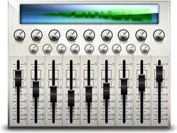 Audio mixing desk