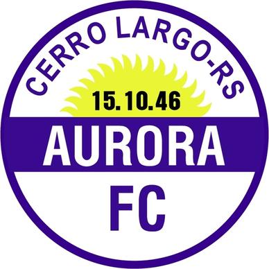 aurora futebol clube de cerro largo rs