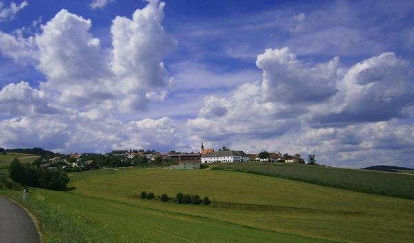 austria landscape sky