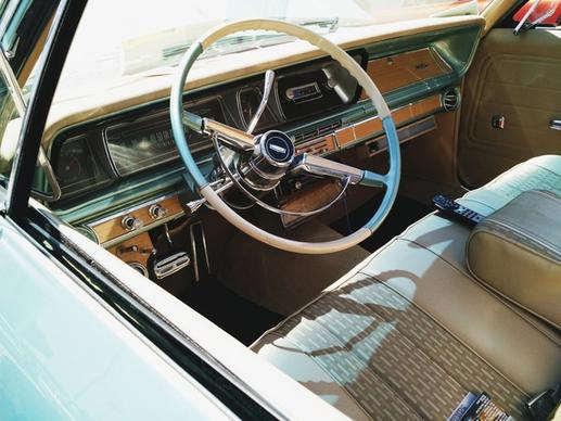 auto automobile automotive car classic dashboard