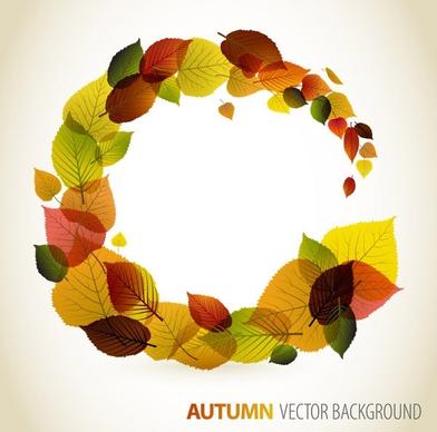 autumn leaves vector 4 graphic design