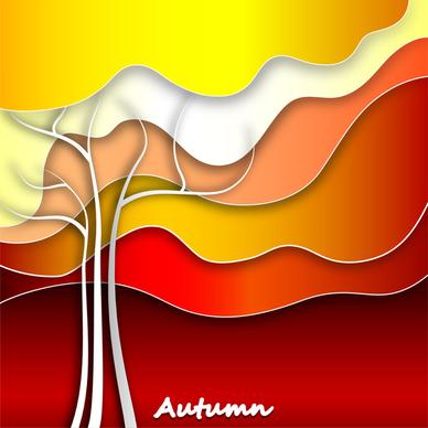 autumn tree concept