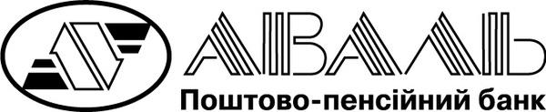 AVAL bank logo in UKRAINIAN