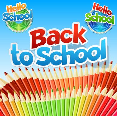back to school fashion vector