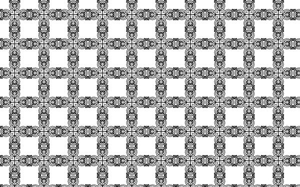 background design with black and white classical pattern