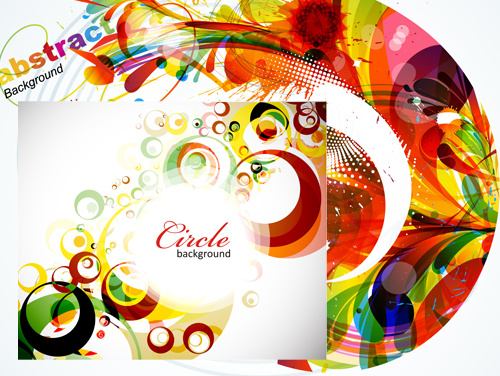 background fashion elements vector