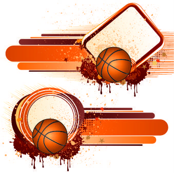 ball with garbage illustration vector