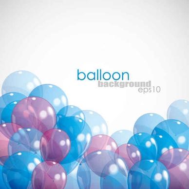 Balloon Background EPS