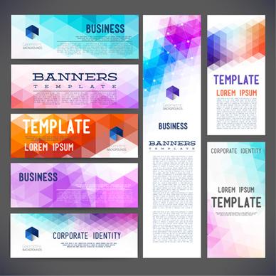 banner business style vector