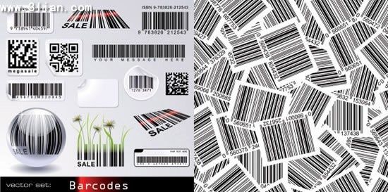 barcode design elements modern design stripes grunge decor