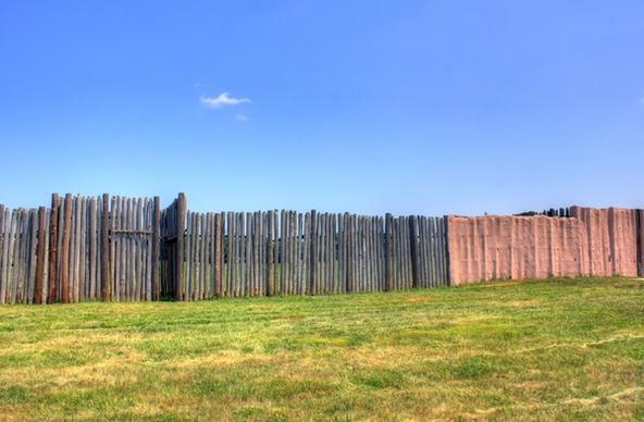barricades at cahokia mounds illinois