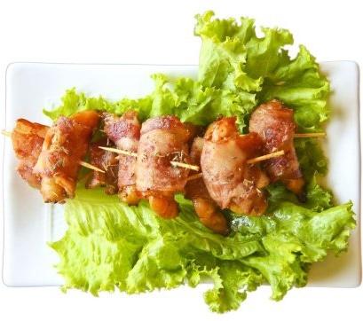 basil bacon shrimp rolls transparent png format highdefinition picture
