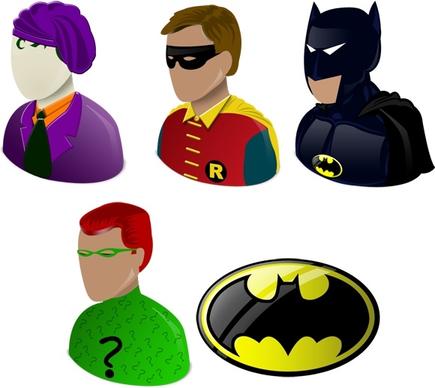 Batman vista Icons icons pack