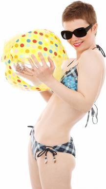 beach ball bikini