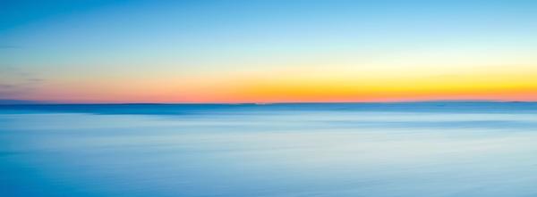 beach cloud dawn horizon horizontal landscape ocean
