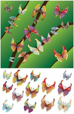 Beautiful Butterflies Vector Design, Butterfly Vector Adobe Illustrator