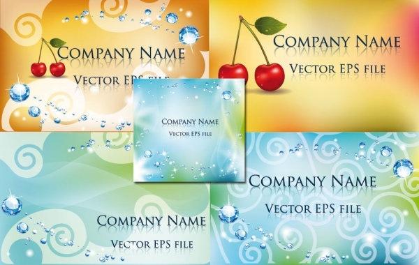 beautiful card background vector