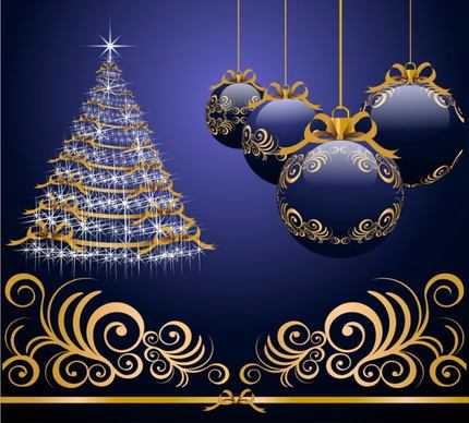 beautiful christmas design elements 46 highdefinition picture