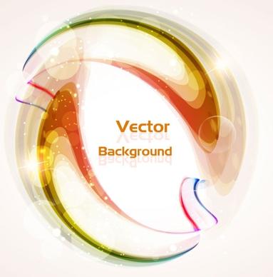 beautiful colorful halo background 03 vector