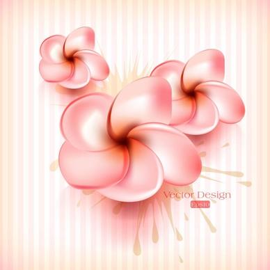 beautiful flowers background 04 vector