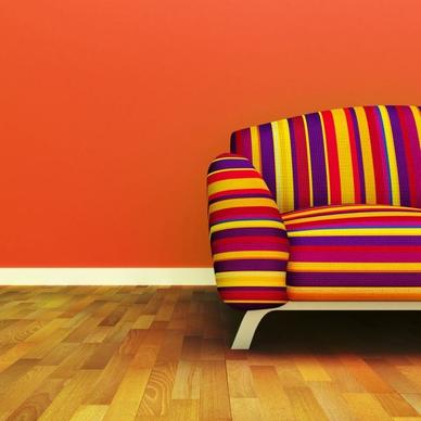 beautiful indoor decorative sofa 05 hd picture