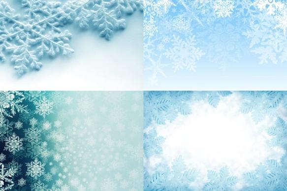 beautiful snowflake background highdefinition picture